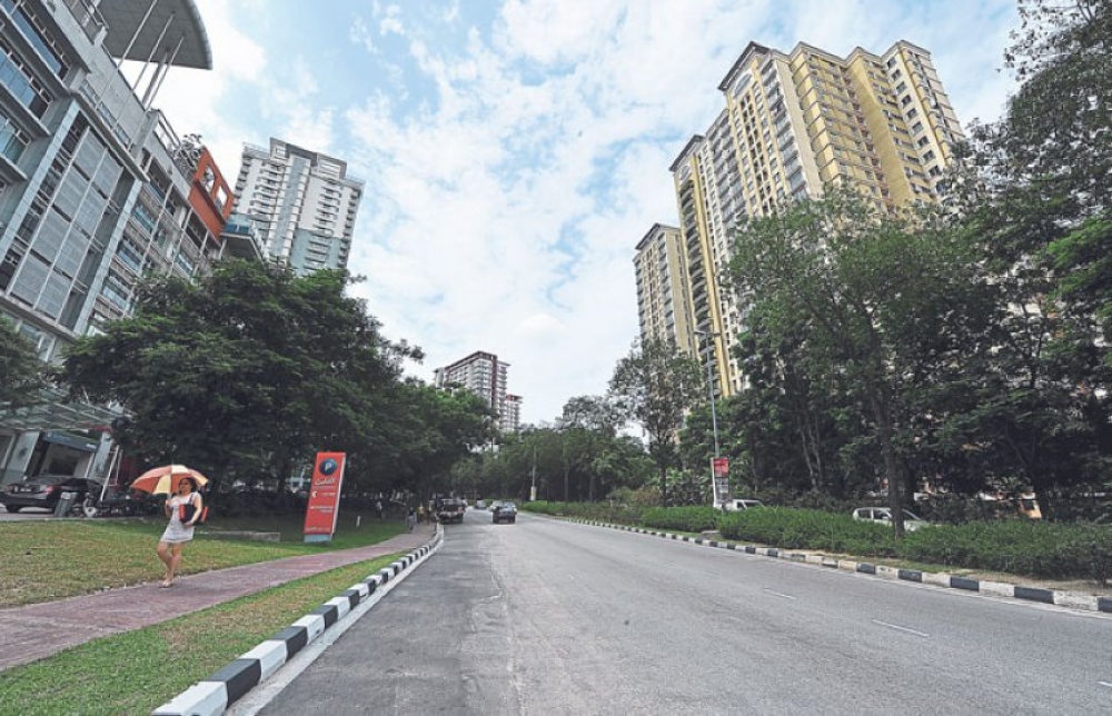 An undated file photograph shows a general view of Damansara Perdana. — Picture by Zuraneeza Zulkifli