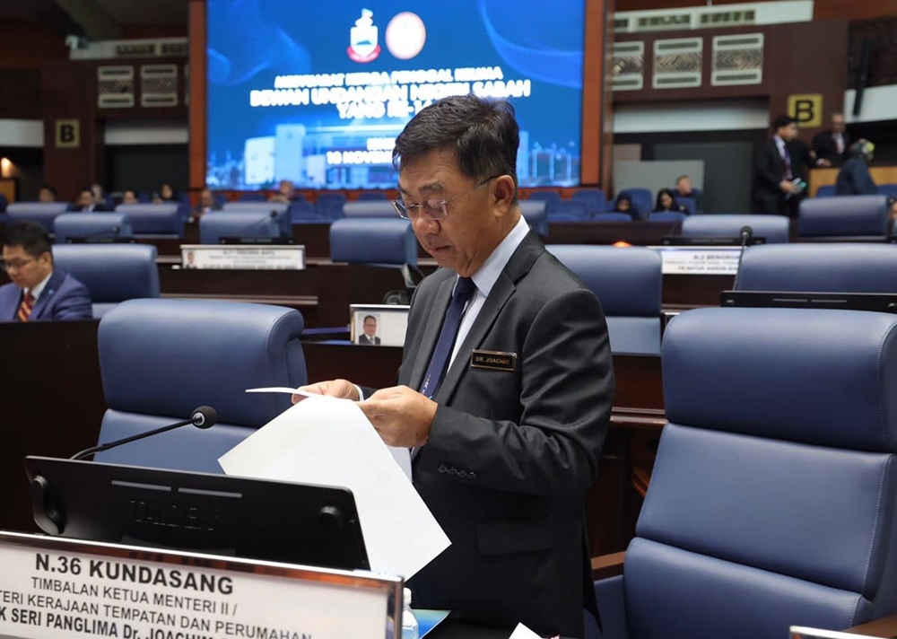 Sabah deputy chief minister Datuk Seri Dr Joachim Gunsalam said papers to address the issue of child marriages among indigenous communities in Sabah will be presented to Cabinet soon for deliberation. — Picture via Facebook/Dr Joachim Gunsalam