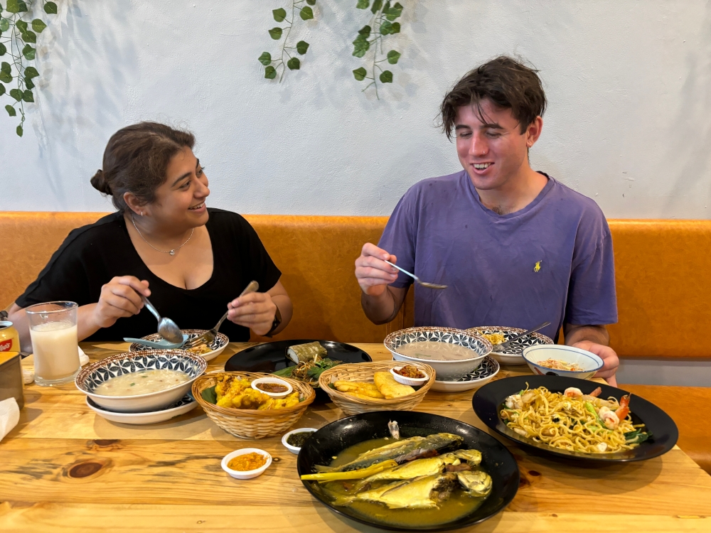 Both locals and tourists enjoy the variety of ethnic cuisine that has become more accessible in the state capital — Picture by Julia Chan