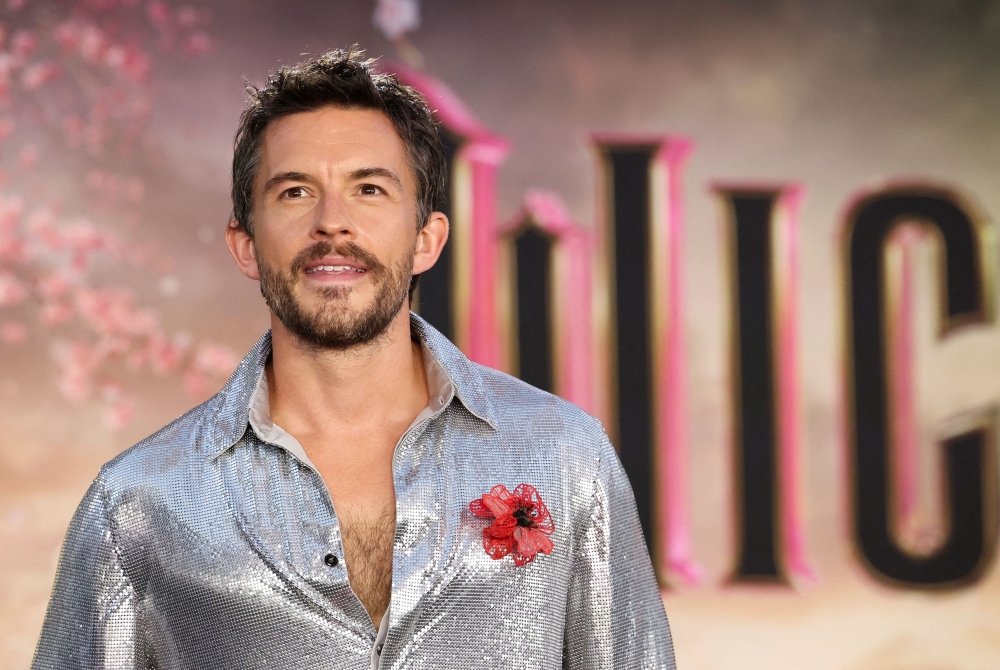 Cast member Jonathan Bailey attends a premiere for the film ‘Wicked’ at Dorothy Chandler Pavilion in Los Angeles November 9, 2024. — Reuters pic