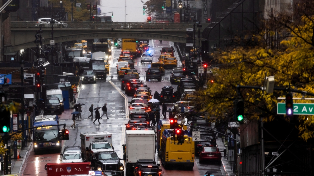 The US Transportation Department has approved New York’s plan to impose a US$9 congestion charge for driving in Manhattan starting on January 5, a move aimed at raising billions for mass transit and cutting traffic. — Reuters pic