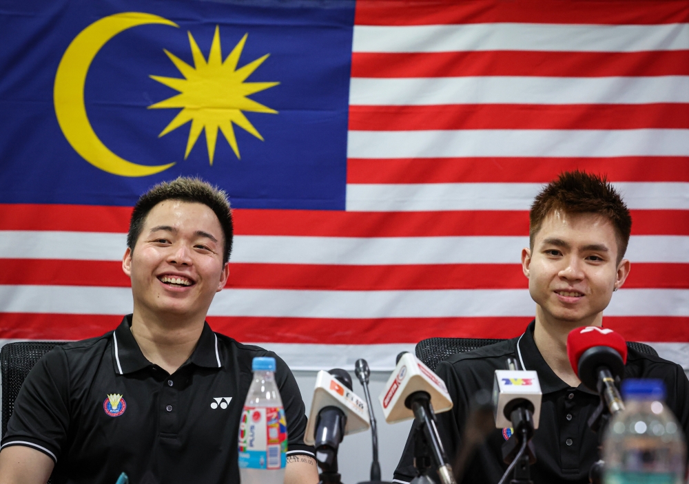Malaysia’s top men’s doubles pair, Aaron Chia-Soh Wooi Yik, secured the last spot in the 2024 Badminton World Federation (BWF) World Tour Finals starting December 11, 2024 in Hangzhou, China. — Bernama pic