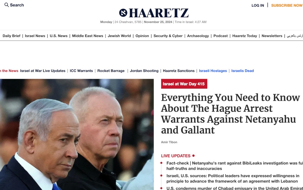 Israeli Govt Orders Boycott Of Left leaning Newspaper Haaretz Malay 