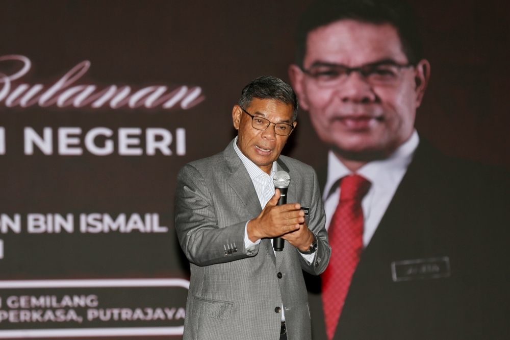 Home Minister Datuk Seri Saifuddin Nasution Ismail said the ministry will honour the High Court’s decision to return all 172 seized Swatch-branded watches worth over RM64,000, linked to Pride. — Picture by Choo Choy May