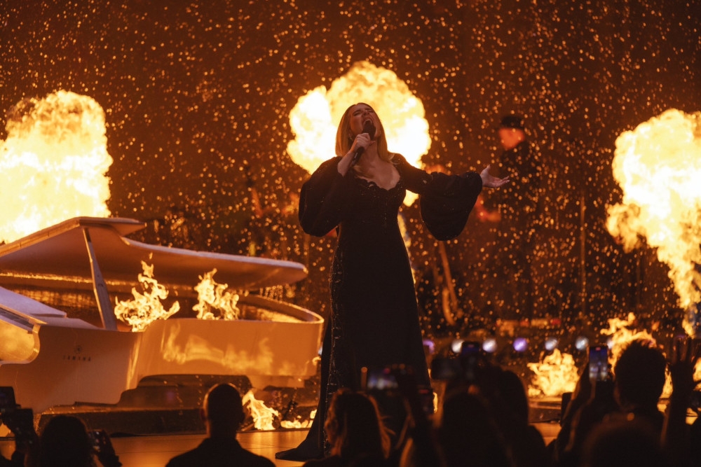 The British singer-songwriter, 36, launched ‘Weekends With Adele’ at Caesars Palace in November 2022 and performed her 100th show on Saturday. –– Picture from X/Adele