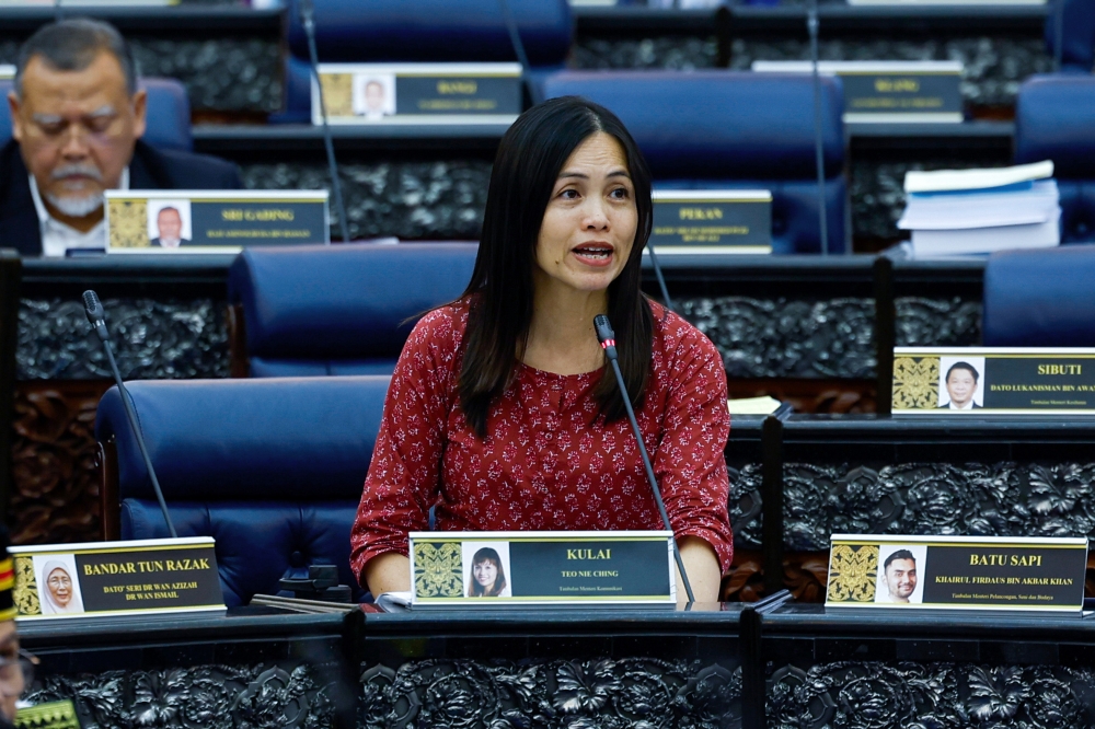 Deputy Communications Minister Teo Nie Ching said the proposed amendments to the Communications and Multimedia Act 1998 (Act 588) were approved by the Cabinet last Friday and are expected to be tabled in Parliament next month. — Bernama pic