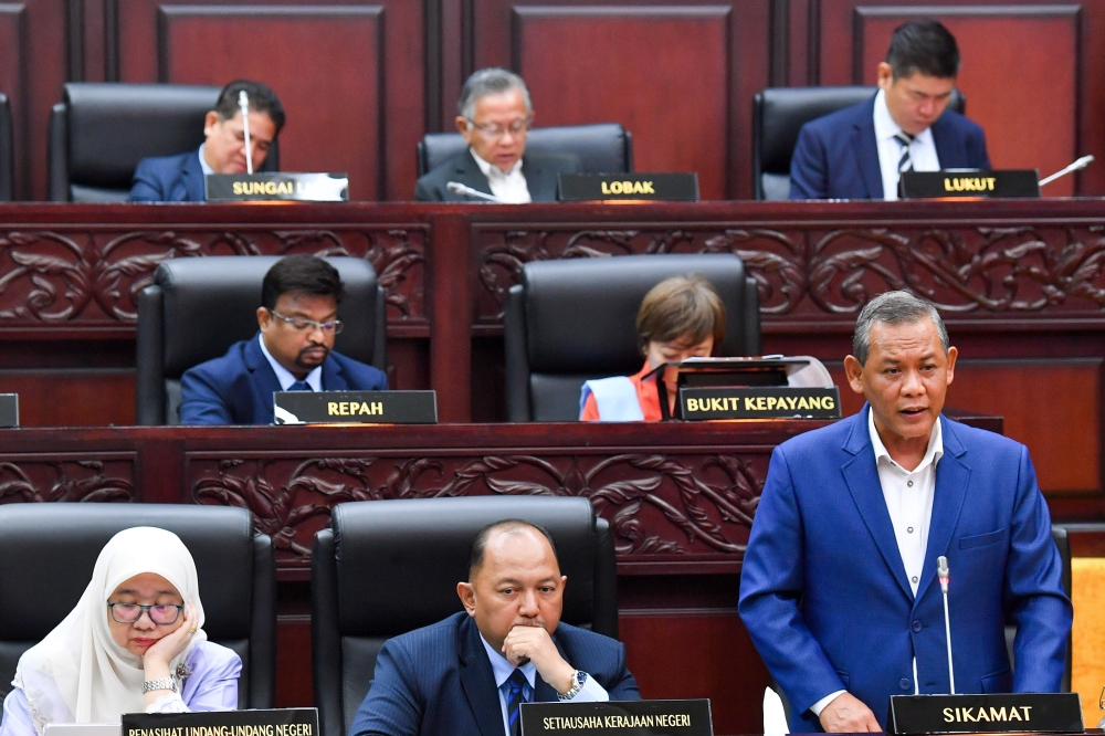 Negeri Sembilan Menteri Besar Datuk Seri Aminuddin Harun said that police are awaiting further instruction for five more investigation papers from the Attorney General’s Chambers, adding that the authorities will continue to monitor and take action against any violations committed by GISBH and its associated companies. — Bernama pic