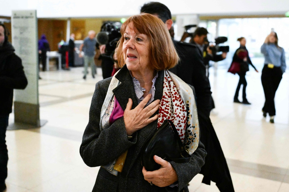 The prosecution is outlining its demands for the sentencing of the 51 men on trial, including the main accused Dominique Pelicot, the former husband of the victim Gisele Pelicot (pictured). — AFP pic