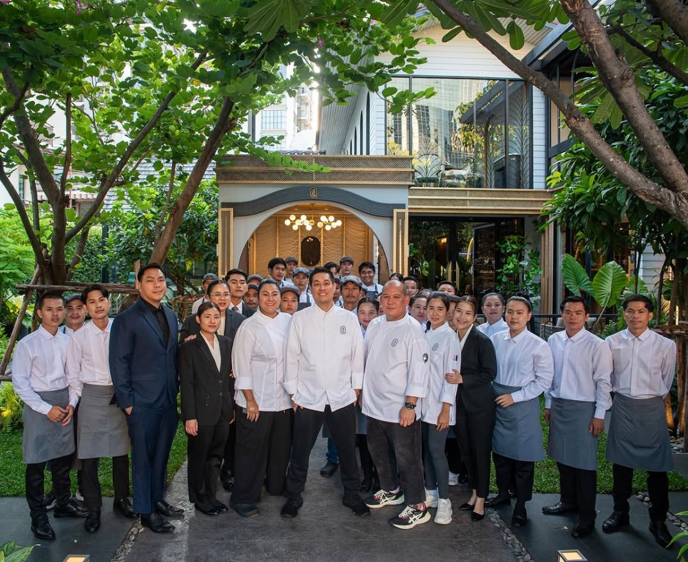 The stars of Sorn: The southern Thai restaurant in Bangkok was awarded three Michelin stars in 2024, seven years after opening in 2018. — Picture from Instagram/sornfinesouthern