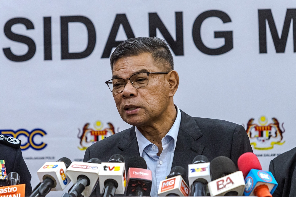 Saifuddin revealed that, to date, the IPCC has conducted 195 visits to PDRM facilities, including six state police contingents (IPK), and held engagement sessions with police leadership. — Picture by Firdaus Latif