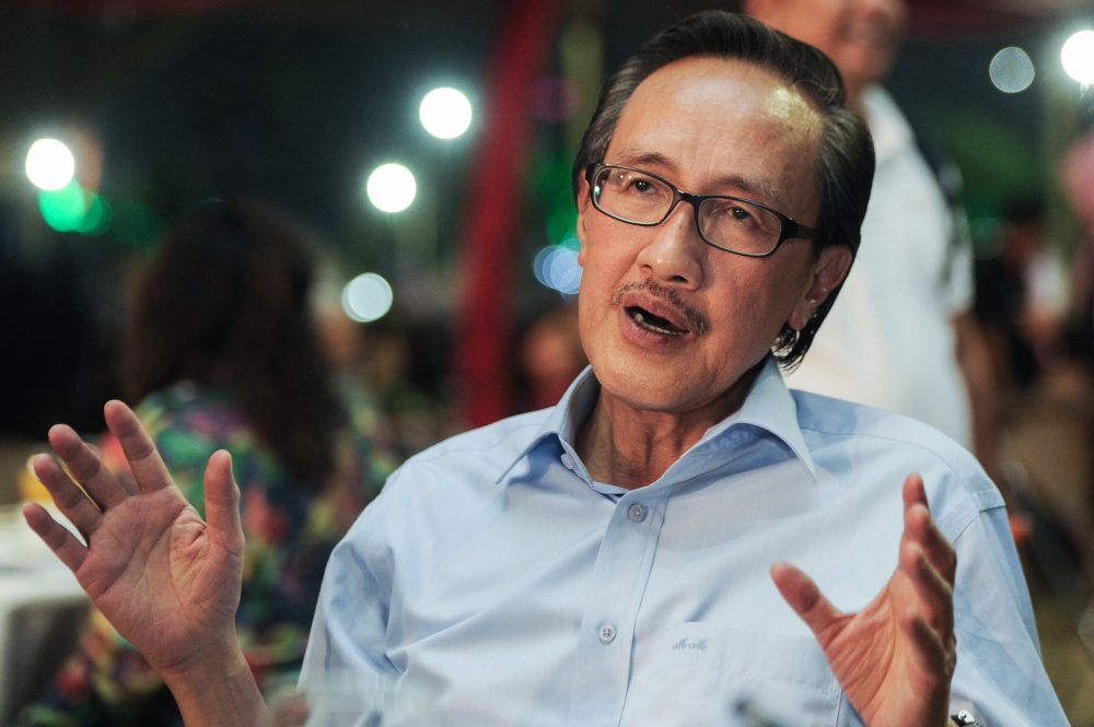 Datuk Masidi Manjun has denied any knowledge of or receiving funds from a businessman implicated in a whistleblowing saga involving Sabahan politicians. — Picture by Mukhriz Hazim