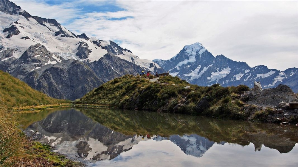 A view of the Aoraki/Mt Cook National Park, which houses New Zealand's highest mountain. — Picture via New Zealand Dept of Conservation