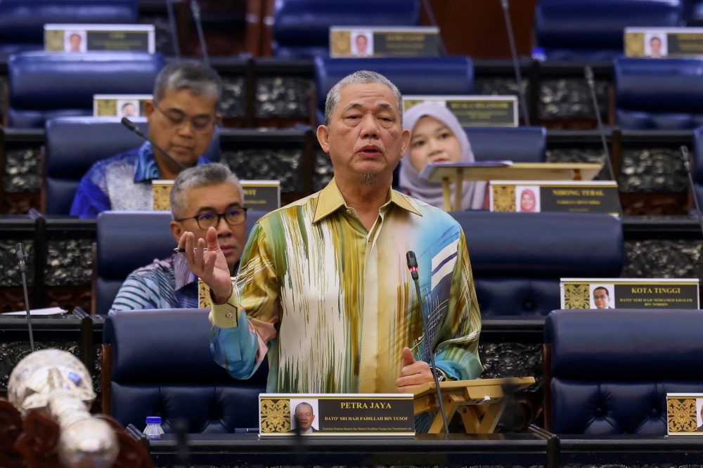 Fadillah, who is also the energy transition and water transformation minister, said Malaysia’s flood mitigation costs RM170 billion alone. — Bernama pic