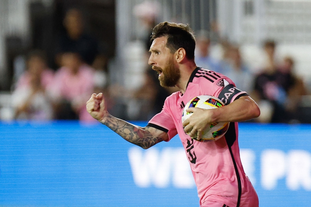 Lionel Messi was named Major League Soccer’s Most Valuable Player on Friday after leading Inter Miami to a record-breaking regular season campaign. — AFP pic