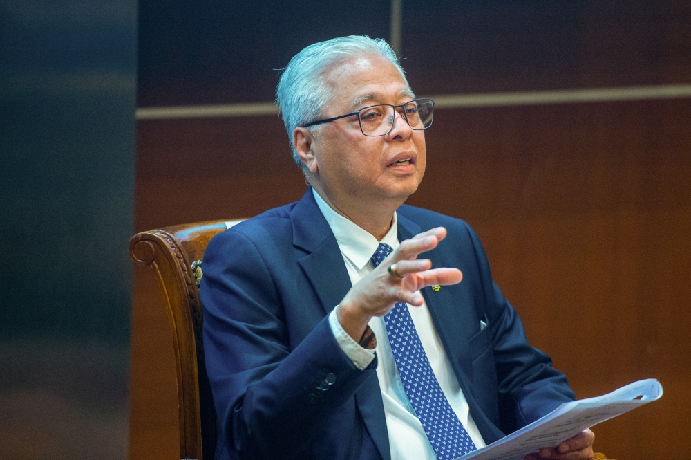 Former prime minister Datuk Seri Ismail Sabri Yaakob said the Regional Comprehensive Economic Partnership has the potential to be a huge catalyst to spur economic growth, innovation and connectivity in the Asia Pacific. — Picture by Shafwan Zaidon