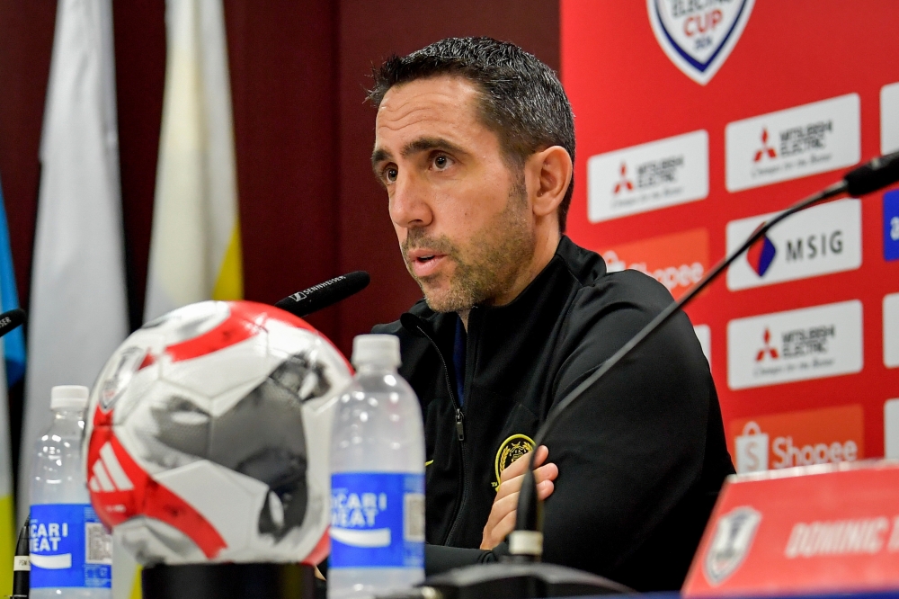 Outgoing Harimau Malaya head coach Pau Marti Vicente during a pre-match press conference of the 2024 Asean Championship Group A match between Malaysia and Timor-Leste at the National Stadium, Bukit Jalil, December 10, 2024. — Bernama pic