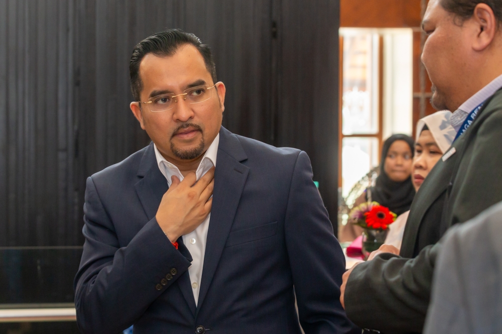 Mara chairman Datuk Asyraf Wajdi Dusuki said the onus is on borrowers to repay every sen of their loans which are public money. — Picture by Raymond Manuel