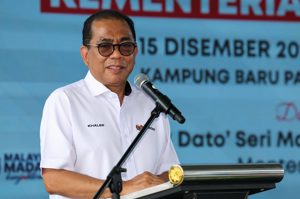Defence Minister Datuk Seri Mohamed Khaled Nordin said that, so far, there has been no need to increase the allowance as the programme is only set to start in January 2025. — Bernama pic