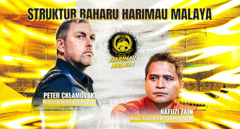 Football Association of Malaysia unveiled a major organisational restructuring, including the appointment of two key coaches. — Picture from Facebook/FAM