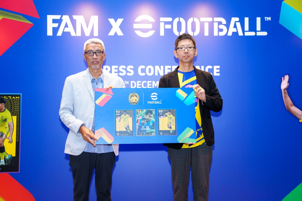 Konami eFootball™ has announced its partnership with the Football Association of Malaysia (FAM), marking a significant milestone for the national team’s presence in the virtual football world. — Picture courtesy of Konami