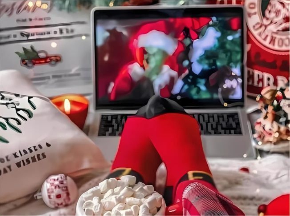 Watching Christmas films creates the perfect atmosphere for celebration. — Picture from Instagram/christmas.tv