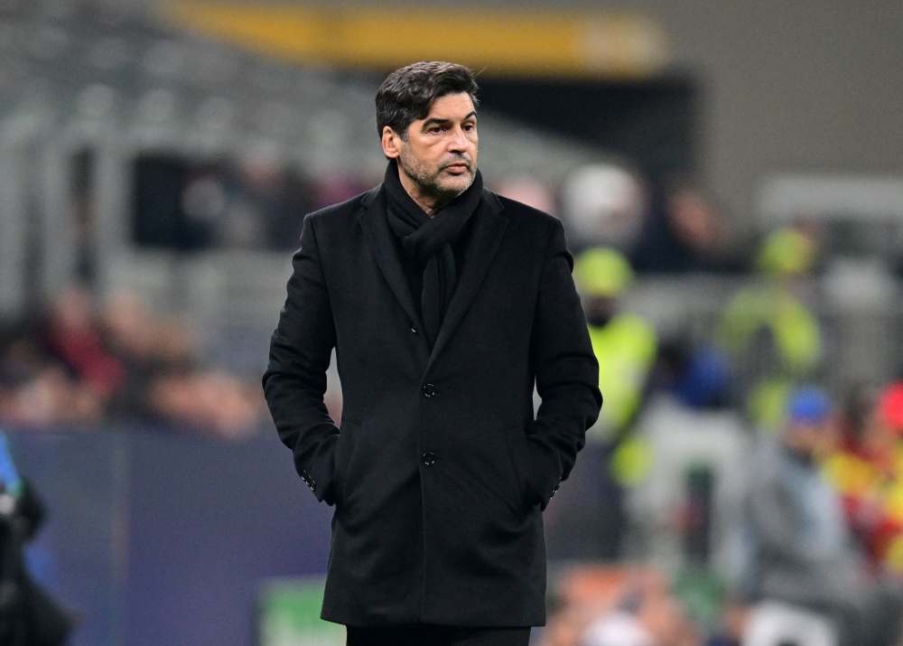 File photo of AC Milan manager Paulo Fonseca who expressed satisfaction with his team’s hard-earned Serie A win at Hellas Verona. — Reuters