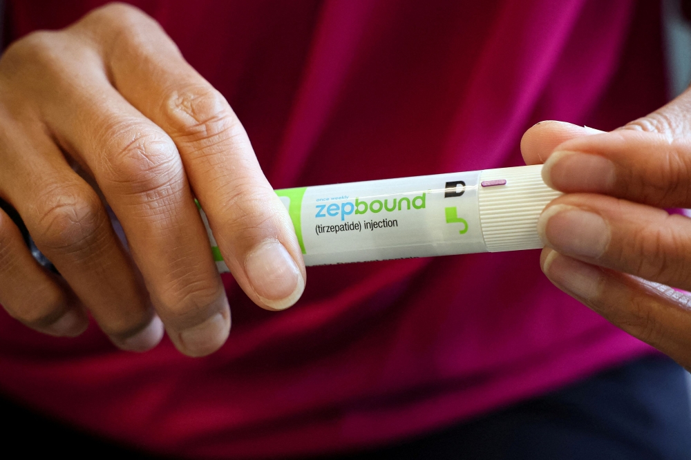 Zepbound, a weight-loss medication received FDA approval as the first drug treatment for sleep apnea. — FIle image from Reuters