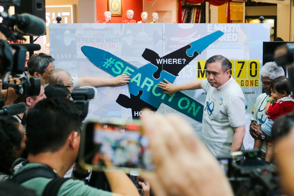 Minister of Transport Anthony Loke at the 10th year commemoration of the disappearance of MH370 in March 2024. — Picture by Miera Zulyana