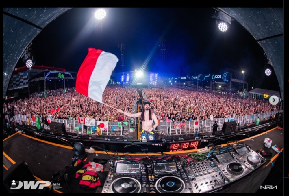The three-day DWP concert at the Jakarta International Expo, organised by Ismaya Live, a part of Ismaya Group, concluded on December 15 and is one of Asia’s largest electronic music festivals. — Picture from Instagram/Djakarta Warehouse Project