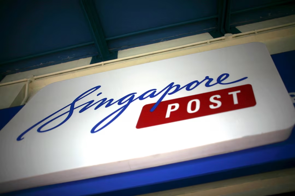 The Singapore Post sign at a post office in Singapore November 2, 2015. — Reuters pic