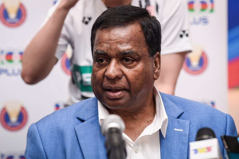 BAM acting president Datuk V. Subramaniam said in the search for Tan Bin Shen’s replacement, they are focusing on a coach with the skills, discipline and dedication to bring the national shuttlers to the next level. — Bernama pic