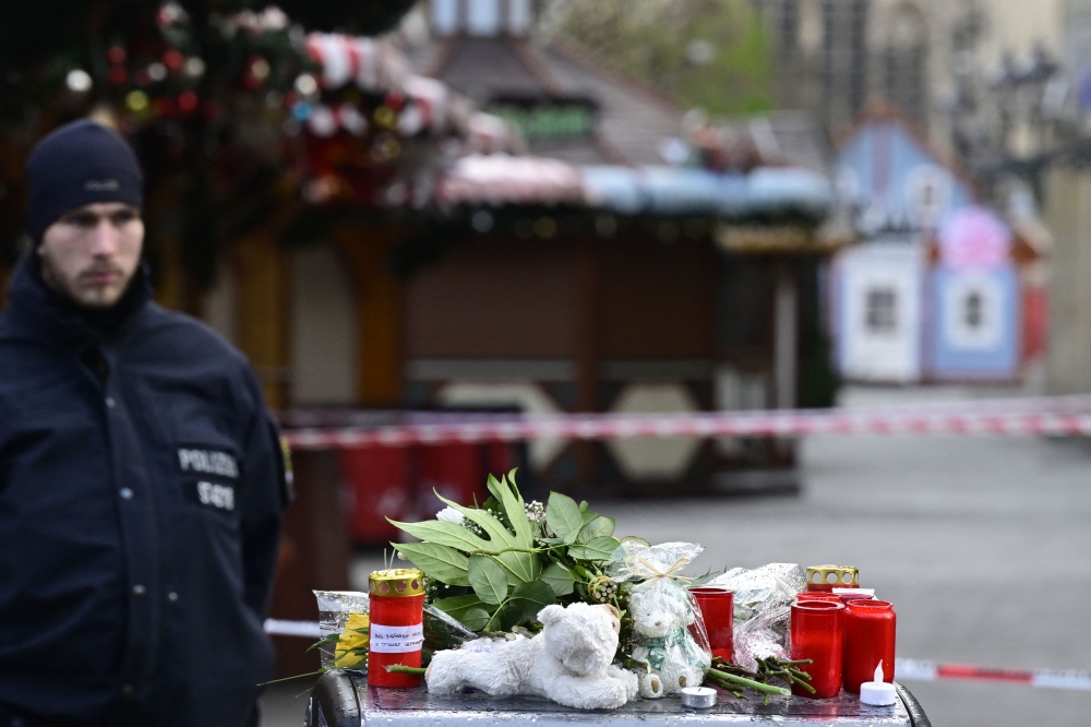 Saudi Arabia had previously requested extradition for the Saudi suspect in Germany’s deadly Christmas market attack, a source close to the government told AFP on Monday. — AFP pic