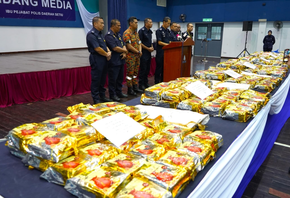 Terengganu police make largest drug bust of 2024 — 244kg of meth worth ...