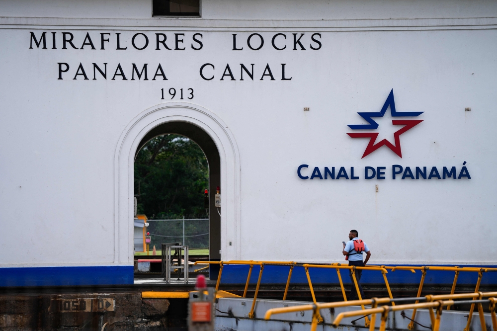 Trumps most headline-grabbing remarks have been on Panama, as he slammed what he called unfair fees for US ships passing through and threatened to demand control of the Panama Canal be returned to Washington. — AFP pic 