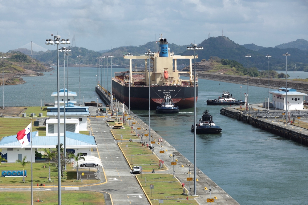 The Panama Canal is an 82-km artificial waterway that connects the Pacific and Atlantic Oceans through Panama, saving ships thousands of miles and weeks of travel around the stormy, icy southern tip of South America. — Reuters pic