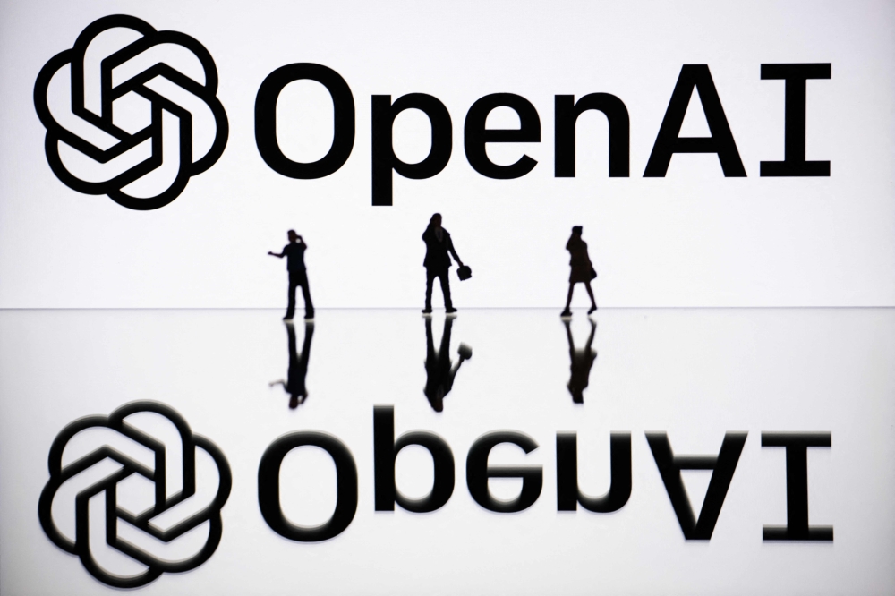OpenAI was founded as a non-profit in 2015 and has since switched to a ‘capped’ for-profit enterprise allowing for a limited level of money making. — AFP pic
