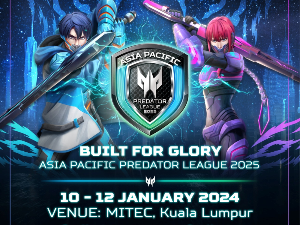 The Asia Pacific (Apac) Predator League Grand Finals 2025 will take place at the Malaysian International Trade and Exhibition Centre (Mitec) from January 11 to January 12. — Picture courtesy of Apac Predator League 2025