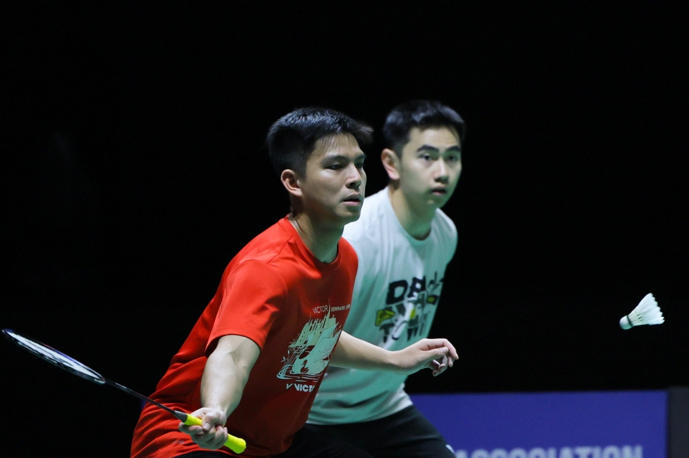 National men’s doubles shuttler Aaron Chia admits that Goh Sze Fei-Nur Izzuddin Rumsani deserve to be the country’s current top combination. — Bernama pic