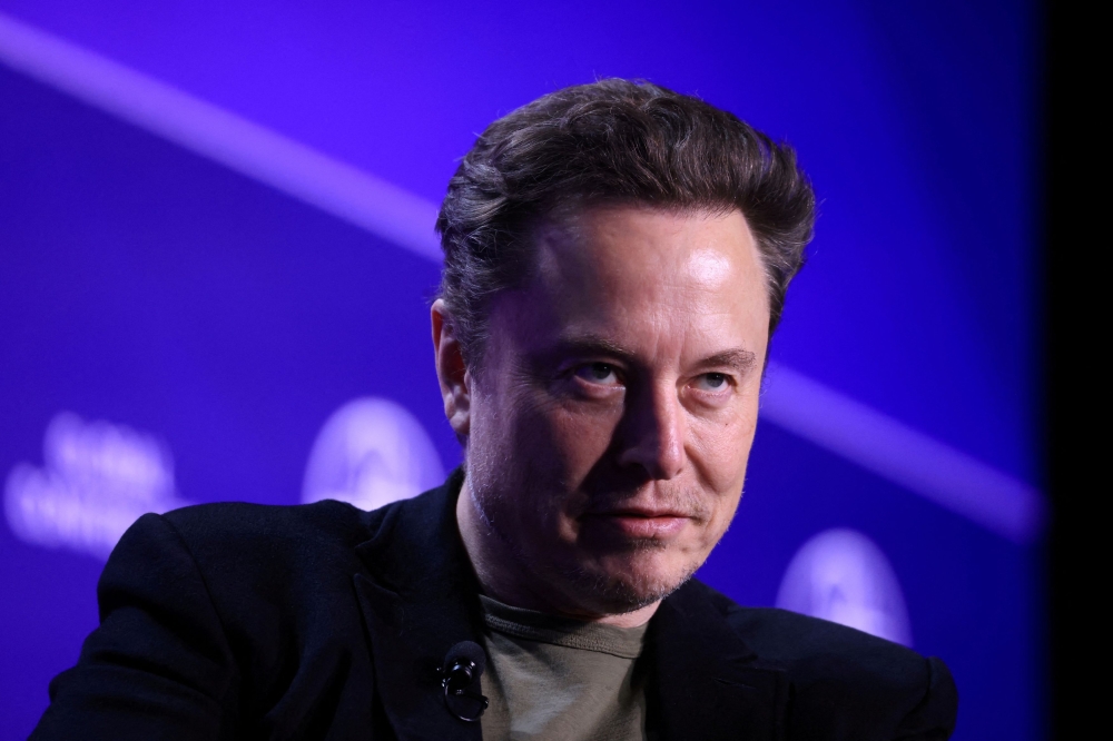 A file photograph shows Elon Musk during the Milken Conference 2024 Global Conference Sessions at The Beverly Hilton in Beverly Hills, California, US, May 6, 2024. — Reuters pic
