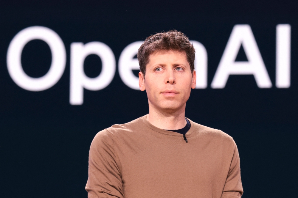 OpenAI CEO Sam Altman speaks during the Microsoft Build conference at the Seattle Convention Centre Summit Building in Seattle, Washington May 21, 2024. — AFP pic