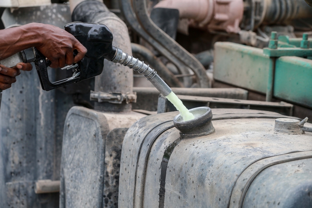 The finance minister II said this is a result of better implementation of the diesel subsidy rationalisation, which saw savings of up to RM600 million per month recorded after its successful implementation. — Picture by Sayuti Zainudin