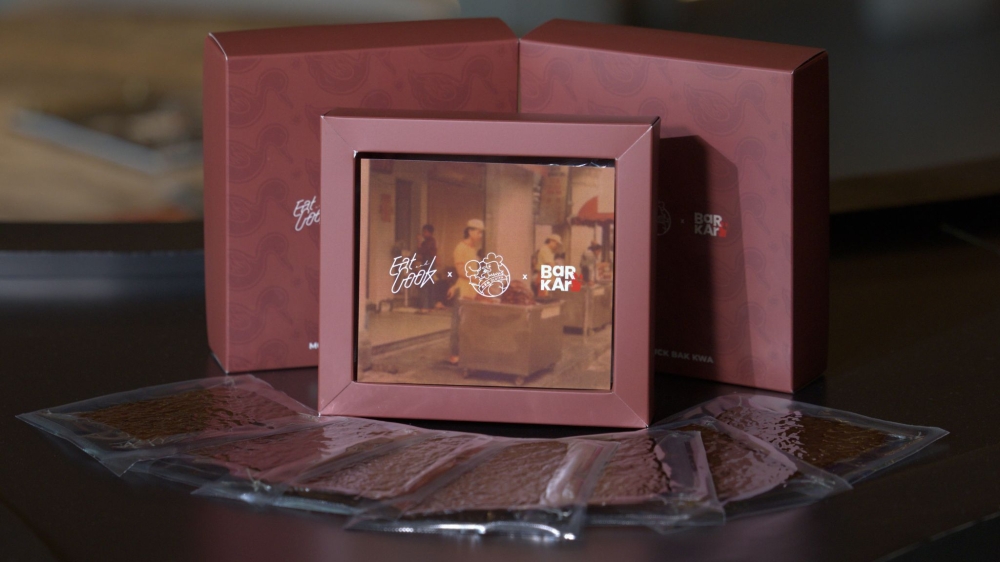 The limited edition mountain duck ‘bak kwa’ from Eat and Cook and Barkar, produced in collaboration with Oloiya for Chinese New Year. — All pictures courtesy of Eat and Cook and Barkar and Oloiya