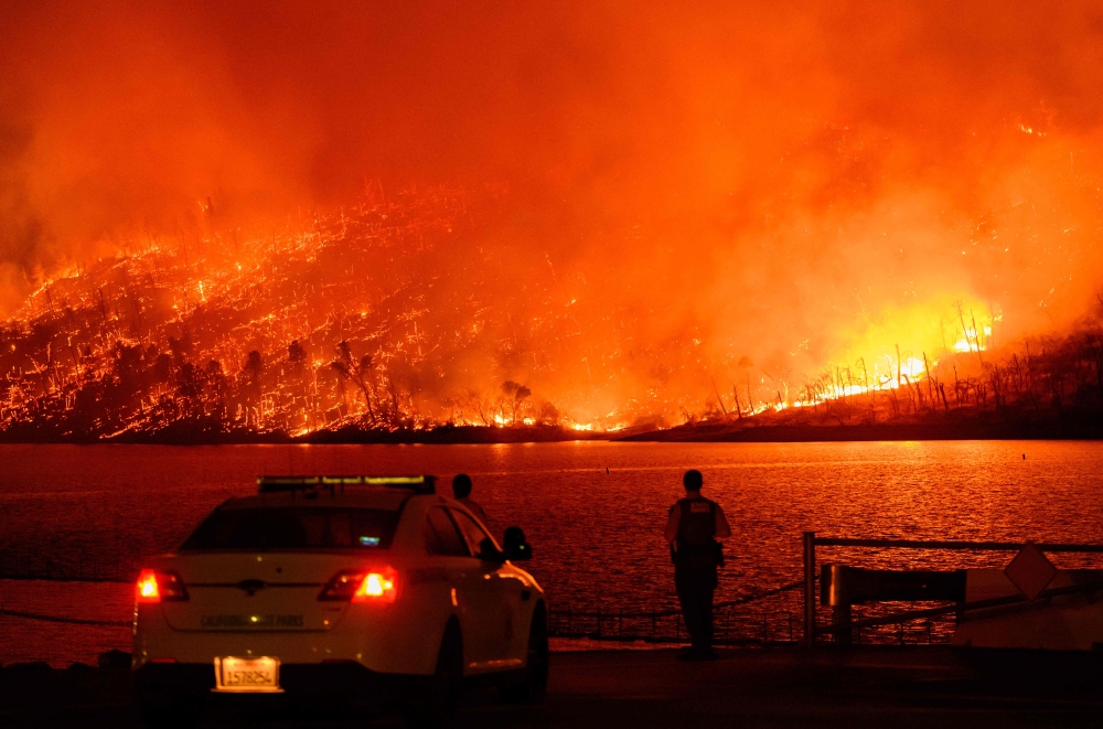 The Death Valley National Park in Southern California on July 7, 2024. — AFP pic