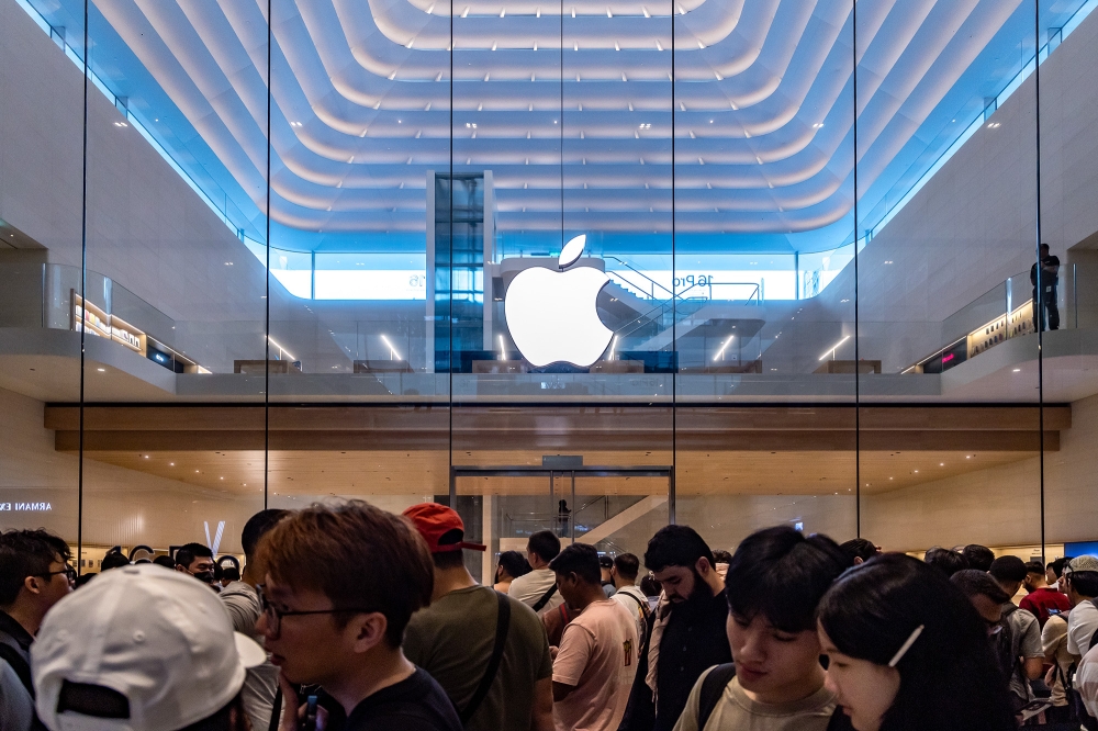 Apple is calling on shareholders to vote against the proposal to cut or scale back their diversity programmes at the upcoming AGM at the end of February. — Picture by Firdaus Latif