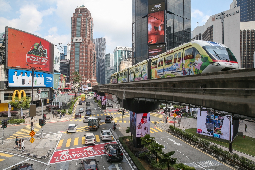 The finance minister II highlighted Malaysia’s GDP growth surpassed expectations last year, with the economy exceeding both initial budget targets and Bank Negara Malaysia’s (BNM) projection. — Picture by Yusof Mat Isa