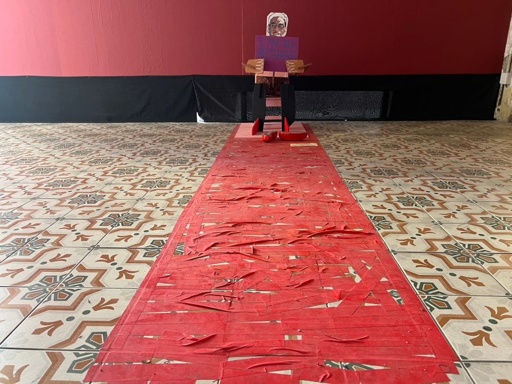 ‘Wanna be, tapi tak menjadi’ featuring the state exco for tourism and creative economy. — Picture by Opalyn Mok 