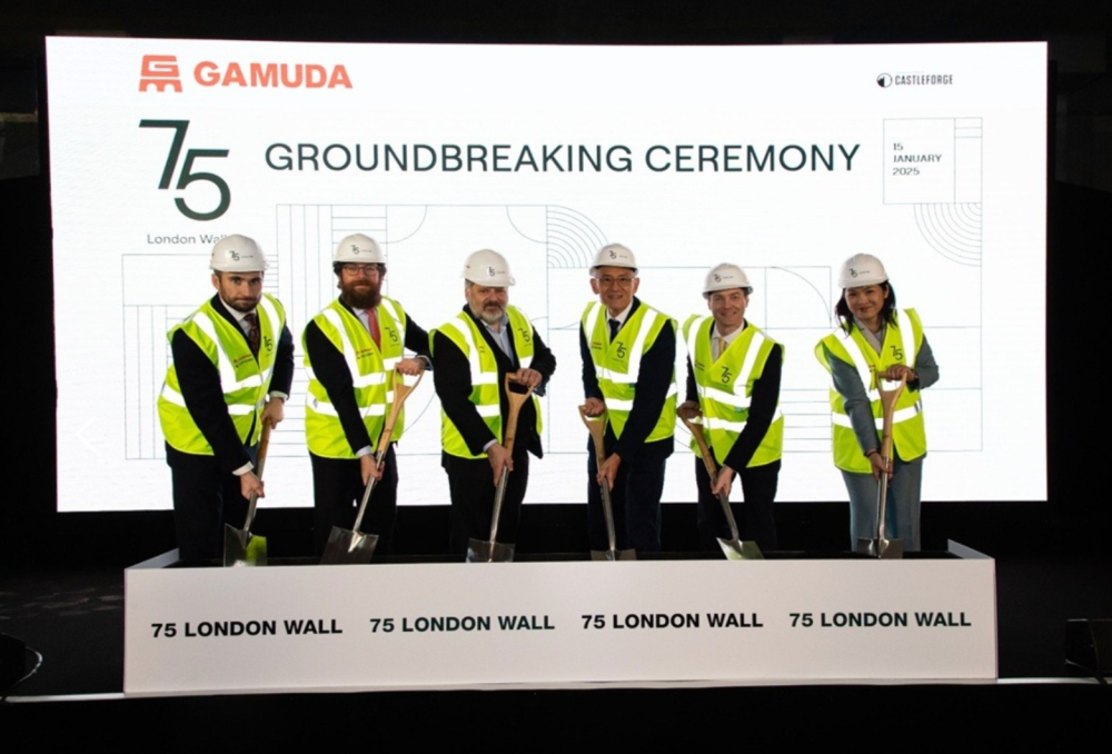 Since 2022, Gamuda has committed a total gross development value (GDV) of £1.4 billion to the UK market, encompassing prime commercial office assets, residential properties and purpose-built student accommodation (PBSA). The 75 London Wall project is the largest investment for Gamuda in the UK thus far. — Bernama pic