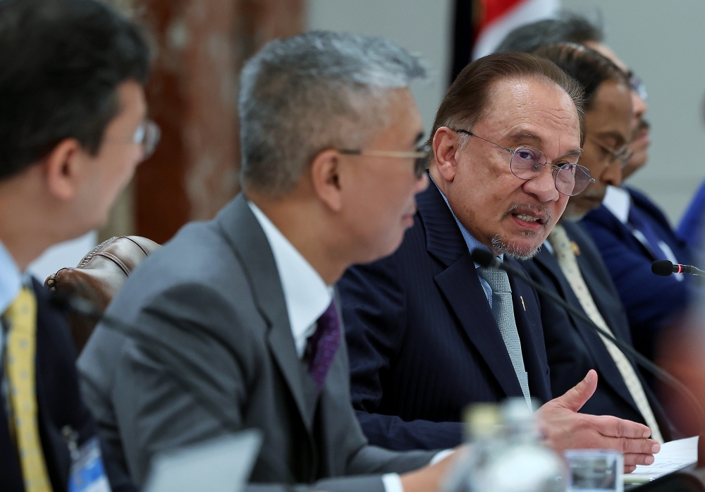 Prime Minister Datuk Seri Anwar Ibrahim said the government is set to launch a second chip design park to take advantage of the country’s position in the semiconductor supply chain. — Bernama pic 