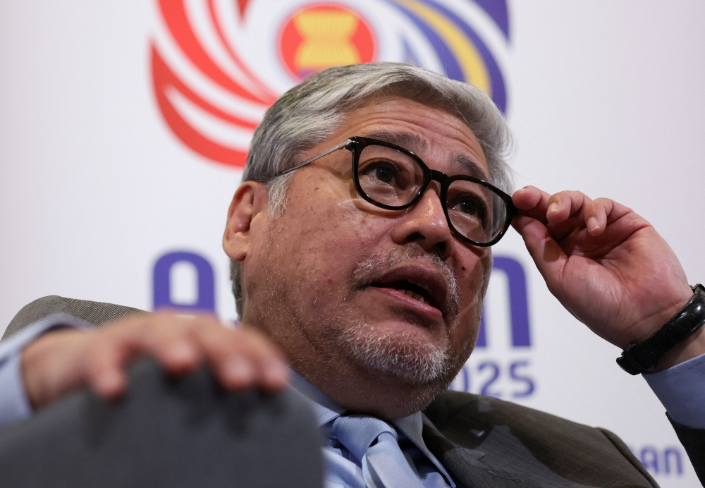 Philippines’ Foreign Minister Enrique Manalo attends an interview during Asean Foreign Ministers’ Retreat in Langkawi, Malaysia January 18, 2025. — Reuters pic