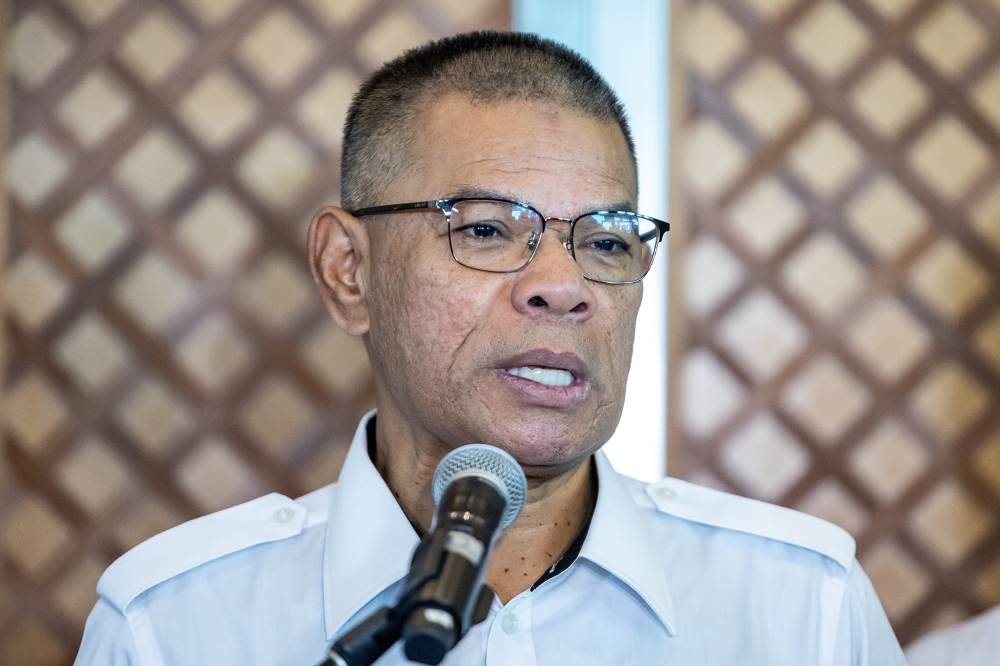 Home Minister Datuk Seri Saifuddin Nasution Ismail said the policy has been generally well received, with no significant resistance. — Picture by Firdaus Latif